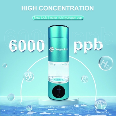 Hydrogène portatif Rich Water Cup 6000ppb de SPE de soins de santé