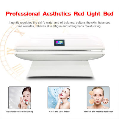 Lits professionnels de thérapie de lumière rouge de 120mw/cm2 LED pour la station thermale de beauté de peau