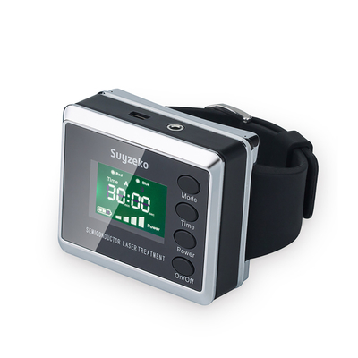 dispositif portatif de thérapie de laser de laser de 650nm LLLT de montre de bas niveau de thérapie pour le traitement de diabète/diminution de sang grosse