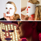Machine de rajeunissement de peau d'Anging de la fonction LED de 7 couleurs anti de masque facial multi de silicone