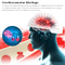 casque 810nm léger infrarouge pour la thérapie du traitement d'Alzhimer de réparation de cellules de Brain Neuron Stimulation Transcranial Brain